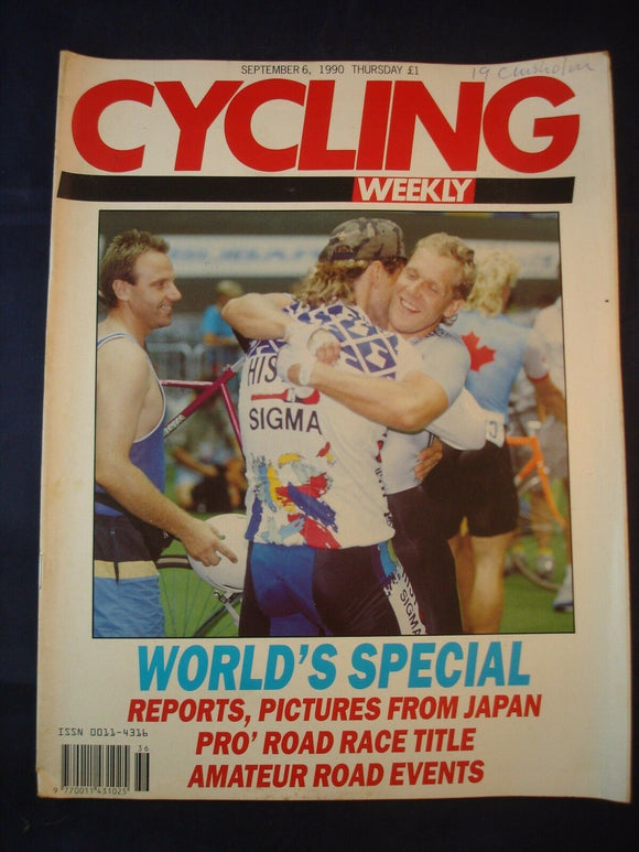 Vintage - Cycling Weekly  - 6 September 1990 - Birthday gift for the Cyclist