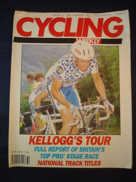 Vintage - Cycling Weekly  - 9 August 1990 - Birthday gift for the Cyclist