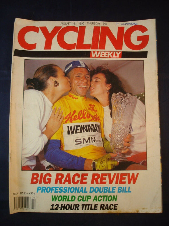 Vintage - Cycling Weekly  - 16 August 1990 - Birthday gift for the Cyclist