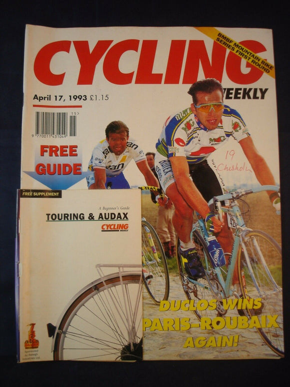 Vintage - Cycling Weekly  - 17 April 1993 - Birthday gift for the Cyclist