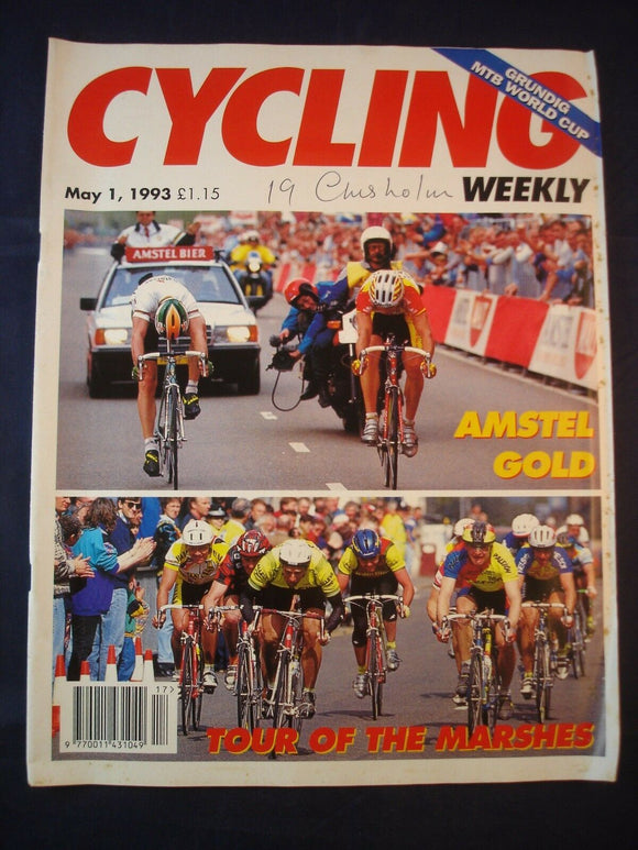 Vintage - Cycling Weekly  - 1 May 1993 - Birthday gift for the Cyclist