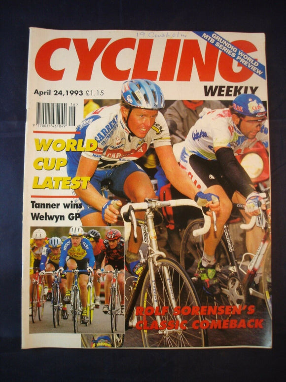 Vintage - Cycling Weekly  - 24 April 1993 - Birthday gift for the Cyclist