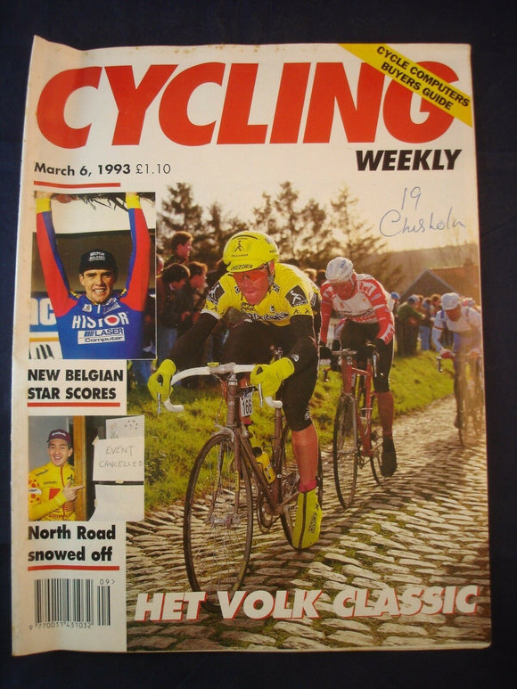 Vintage - Cycling Weekly  - 6 March 1993 - Birthday gift for the Cyclist