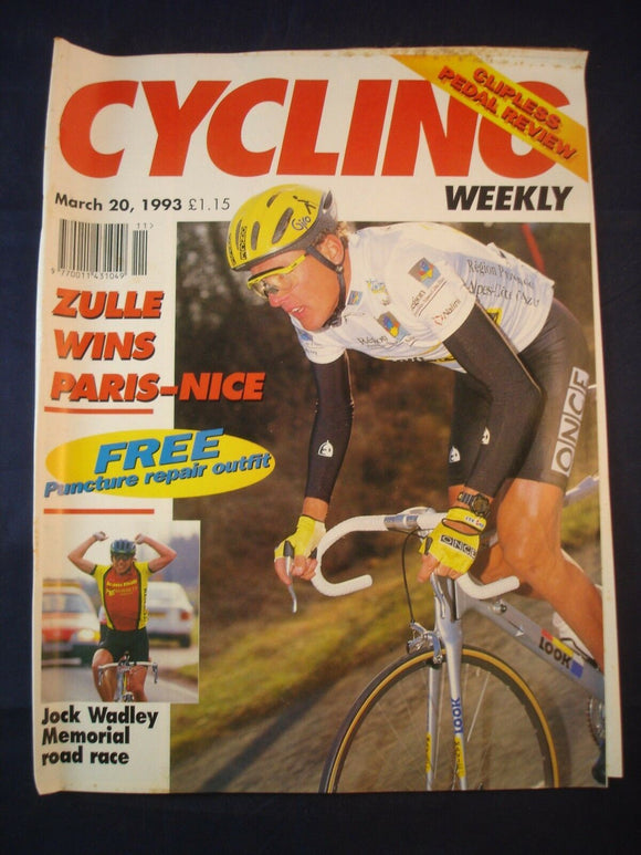 Vintage - Cycling Weekly  - 20 March 1993 - Birthday gift for the Cyclist