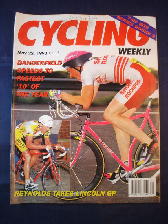 Vintage - Cycling Weekly  - 22 May 1993 - Birthday gift for the Cyclist