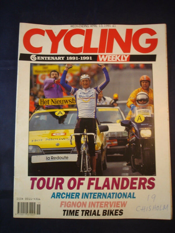 Vintage - Cycling Weekly  - 13 April 1991 - Birthday gift for the Cyclist