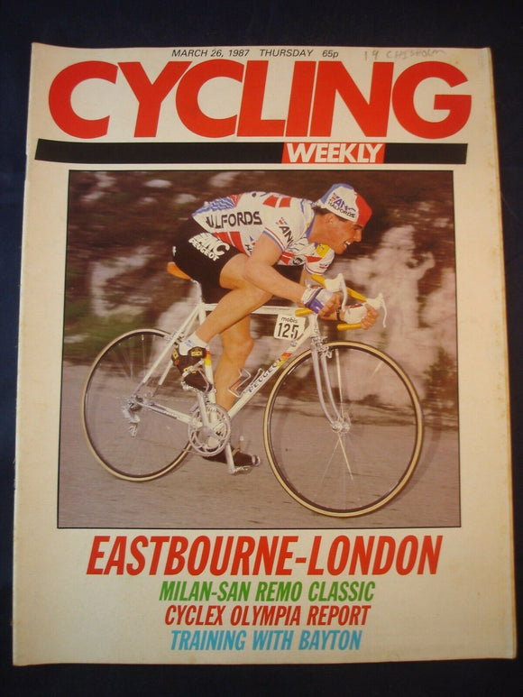 Vintage - Cycling Weekly  - 26 March 1987 - Birthday gift for the Cyclist