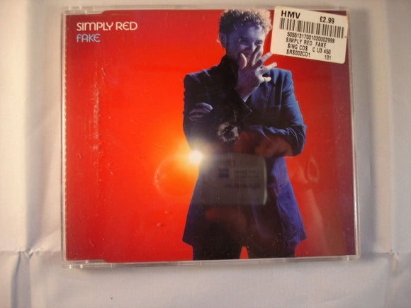 CD Single (B3) - Simply Red - Fake - SRS002CD1