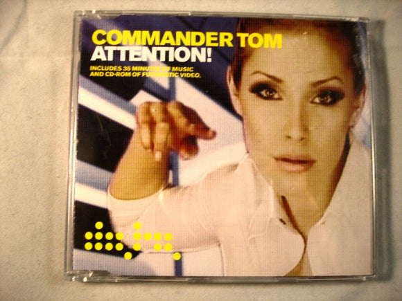 CD Single (B3) - Commander Tom - Attention - Data81CDS