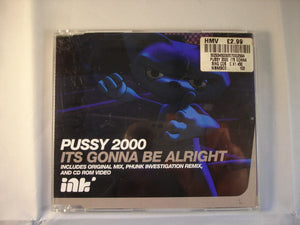 CD Single (B3) - Pussy 2000 - It's gonna be alright - NIBNE9CD