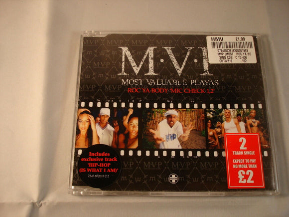 CD Single (B3) - M.V.P. - Most valuable Playas - Roc Ya Body - CDTIV219