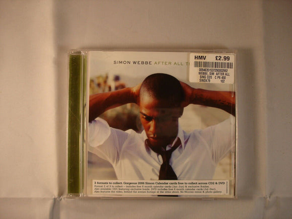 CD Single (B3) - Simon Webbe - After all this time - 0094635153729