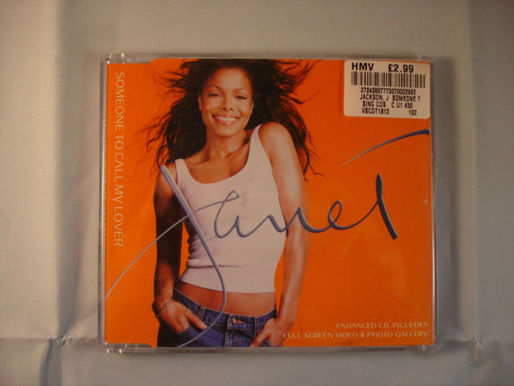CD Single (B3) - Janet Jackson - Someone to call my lover - 7243 8 97773 0 7