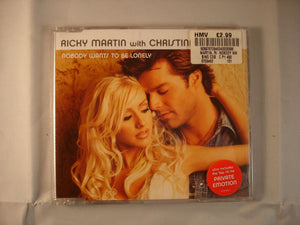 CD Single (B3) - Martin and Aguilera - Nobody wants to be lonely - 670946 2