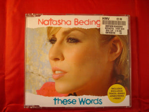 CD Single (B3) - Natasha Bedingfield - These words - 82876639182