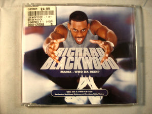 CD Single (B3) - Richard Blackwood - Mama, Who da man - MICKY01CD1