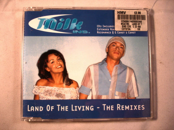 CD Single (B3) - Milk inc. - Land of the living - CDTIV 184