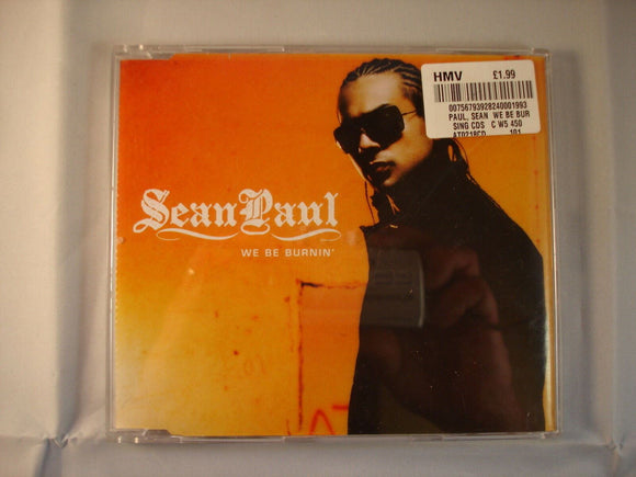 CD Single (B3) - Sean Paul - We are burnin - ATO218CD