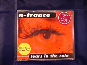 CD Single (B3) - N Trance - Tears in the rain - CX globe 185