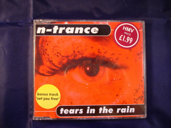 CD Single (B3) - N Trance - Tears in the rain - CX globe 185