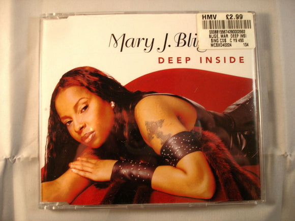 CD Single (B4) - Mary J Blige - Deep inside - MCSXD 40224