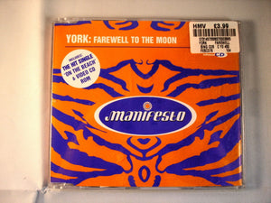 CD Single (B4) - York - Farewell to the moon - FESCD76
