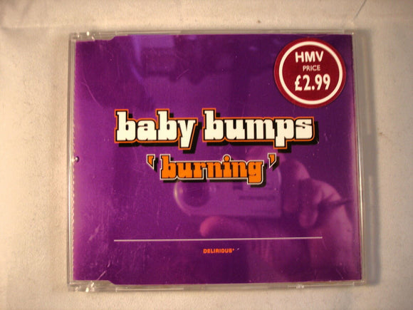 CD Single (B4) - Baby Bumps - Burning - 5029684062826