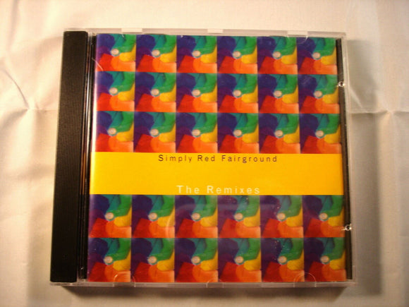 CD Single (B6) - Simply Red ‎– Fairground (The Remixes) - EW 001 CD2