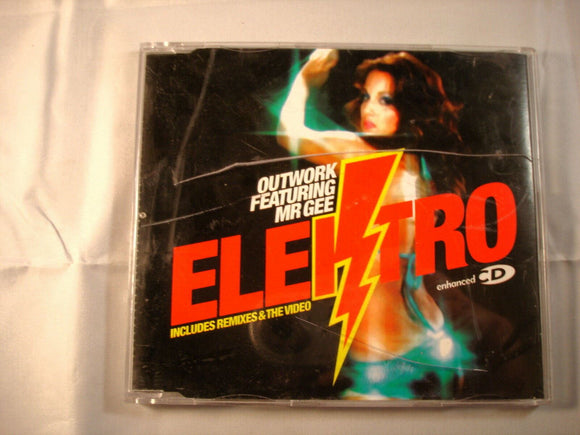 CD Single (B6) - Outwork Featuring Mr. Gee (4) ‎– Elektro  - DFTD137CDX