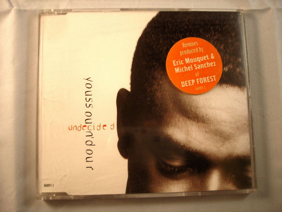 CD Single (B6) - Youssou N'Dour ‎– Undecided - 660971 2