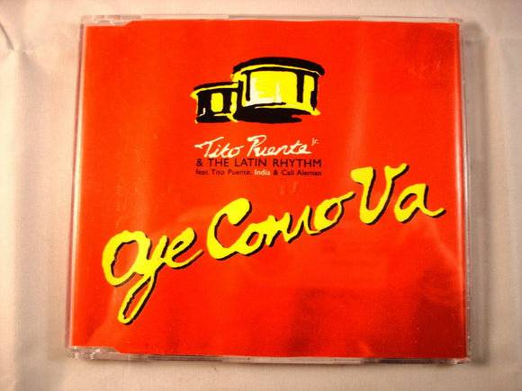 CD Single (B6) -  Tito Puente Jr. & The Latin Rhythm ‎– Oye Como   - mcstd 40013