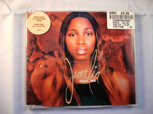 CD Single (B6) - Jamelia ‎– Call Me-  CDRHYTHS28