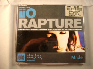 CD Single (B6) - Iio - Rapture - Data27cds