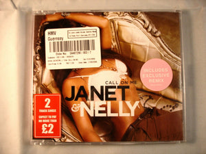 CD Single (B6) - Janet & Nelly ‎– Call On Me  - VUSCD330