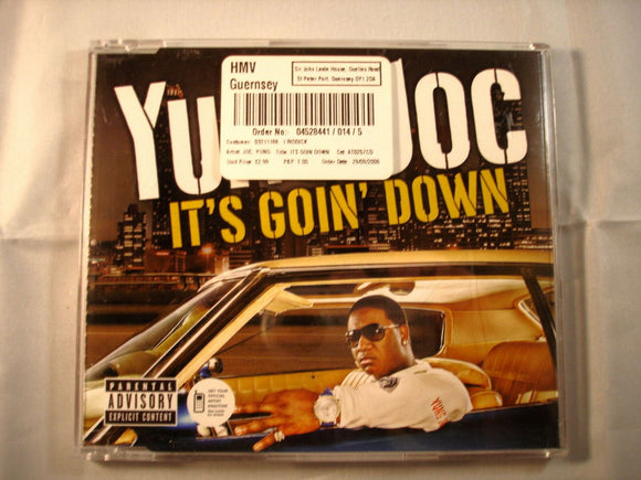 CD Single (B6) - Yung Joc ‎– It's Goin' Down - AT0257CD