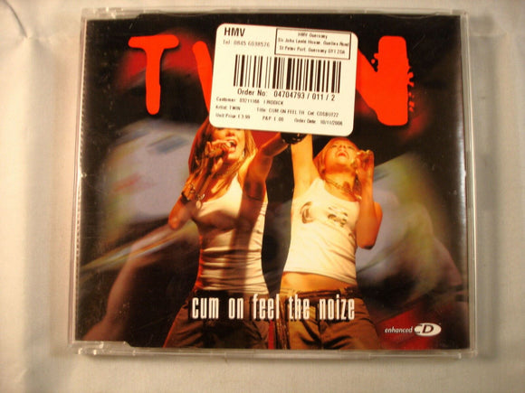 CD Single (B6) - TWIN - CUM ON FEEL THE NOIZE  - CDSBUT22