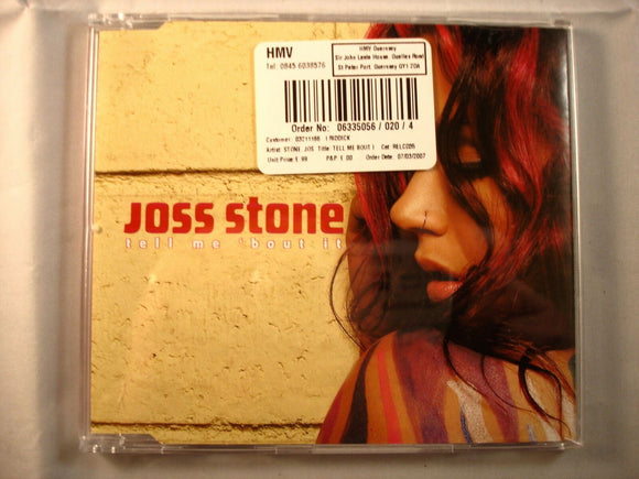 CD Single (B6) - Joss Stone - Tell me 'bout it - 00946 3 91650 2 5