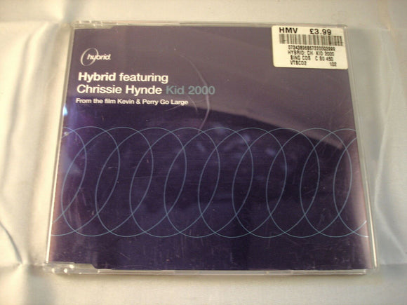 CD Single (B6) -  Hybrid Featuring Chrissie Hynde ‎– Kid 2000 - VTSCD2