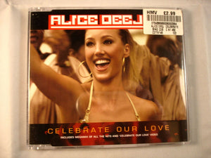 CD Single (B7) - Alice Deejay ‎– Celebrate Our Love - CDTIV149