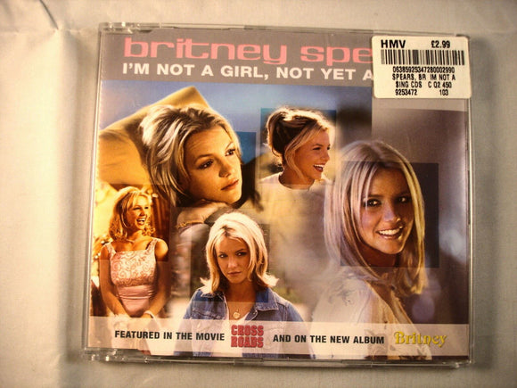 CD Single (B7) -  Britney Spears ‎– I'm Not A Girl, Not Yet A Woman   - 9253472