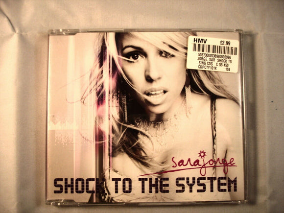 CD Single (B7) -  Sara Jorge ‎– Shock To The System (CD 2)   - CDPCTY101X