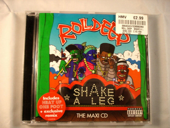 CD Single (B7) -  Roll Deep ‎– Shake A Leg   - 0094634241526