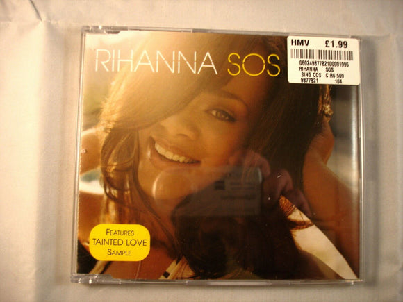 CD Single (B7) -  Rihanna ‎– SOS   - 9877821