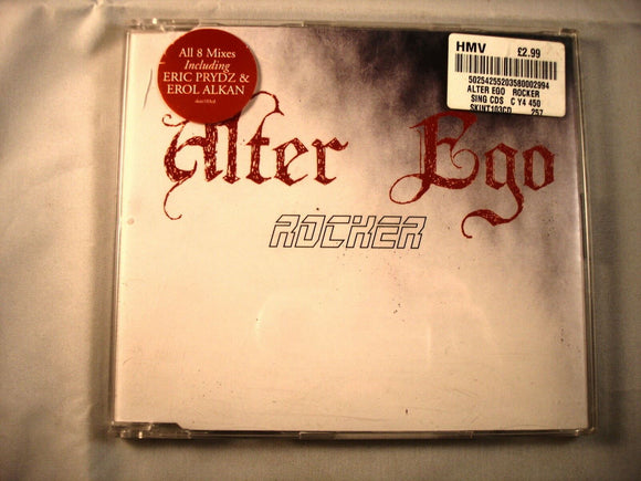 CD Single (B8) -  Alter Ego ‎– Rocker   - SKINT103CD