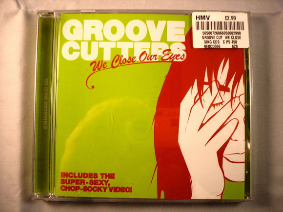 CD Single (B8) -  Groovecutters ‎– We Close Our Eyes   - NEBCD66