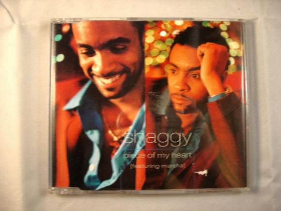 CD Single (B8) -  Shaggy ft. Marsha  ‎– Piece Of My Heart  - 7243 94430 2 8