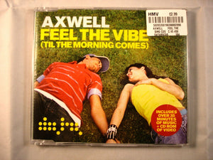 CD Single (B8) -  Axwell ‎– Feel The Vibe (Til The Morning Comes)   - Data85CDS