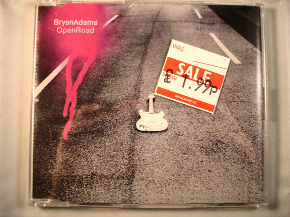 CD Single (B8) -  Bryan Adams ‎– Open Road  - 9868053