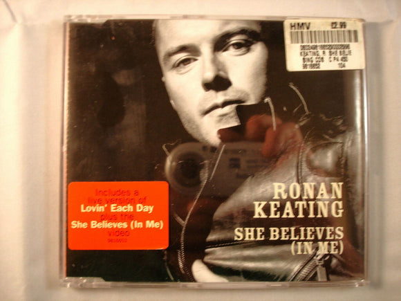 CD Single (B8) -  Ronan Keating ‎– She Believes (In Me)  - 9816652