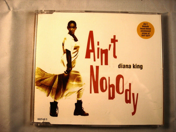 CD Single (B8) -  Diana King ‎– Aint Nobody  - 662549 5